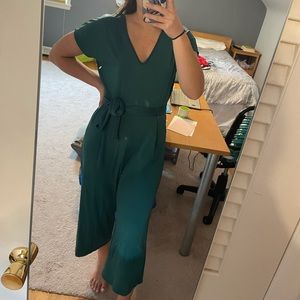 Green jumpsuit (unknown brand)